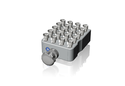 Tool change unit blue