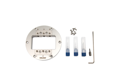 Glass ceramics holder, contents of shipment