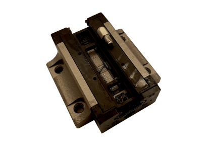 Guiding slide flange