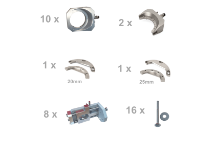 Blank holder bundle (complete) 650i LP