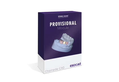 exocad ChairsideCAD Provisional Crown Module
