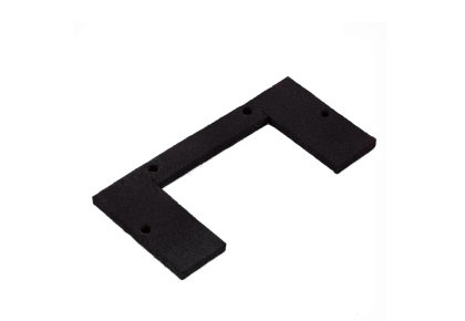 Felt scraper splash guard