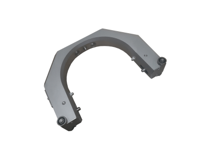 Blank clamping device