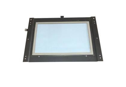 Sliding door to work chamber